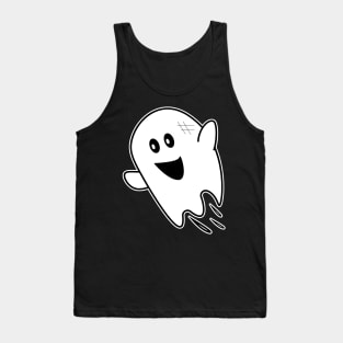 Funny ghost Tank Top